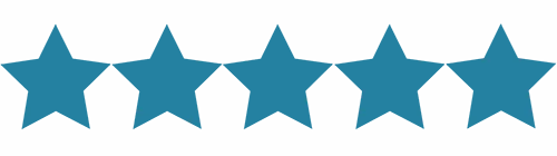 Five blue stars.