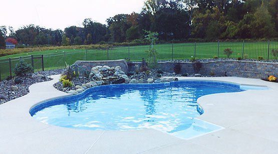 Custom Backyard Pool — Pittstown, NJ — Advantage Pools
