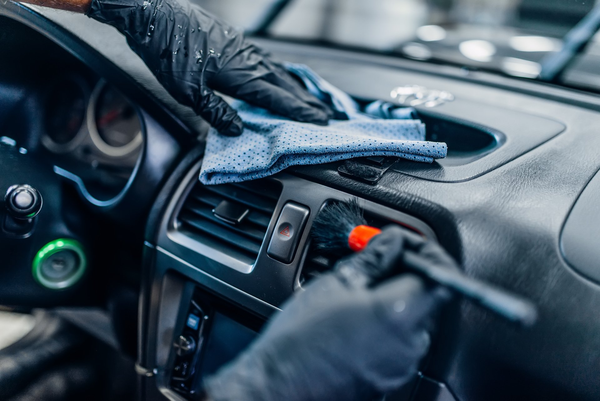 Cleaning Inside of Car