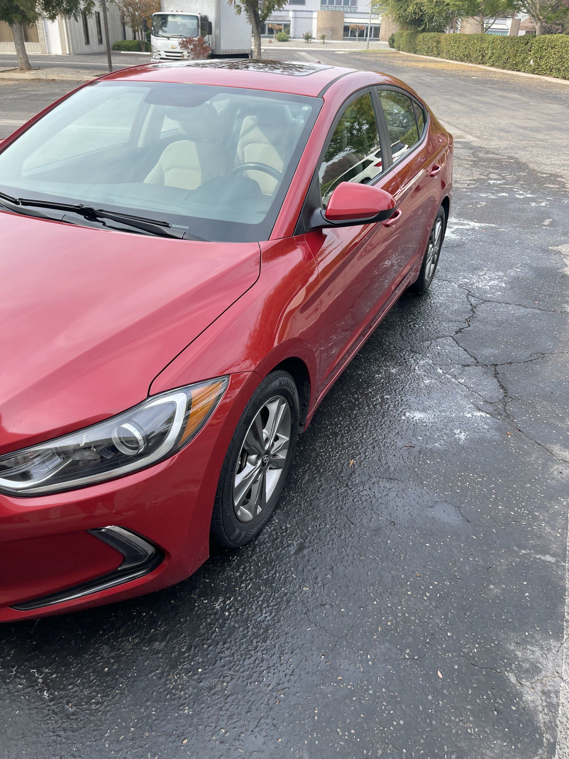 Fresno Auto Detailing - Red car