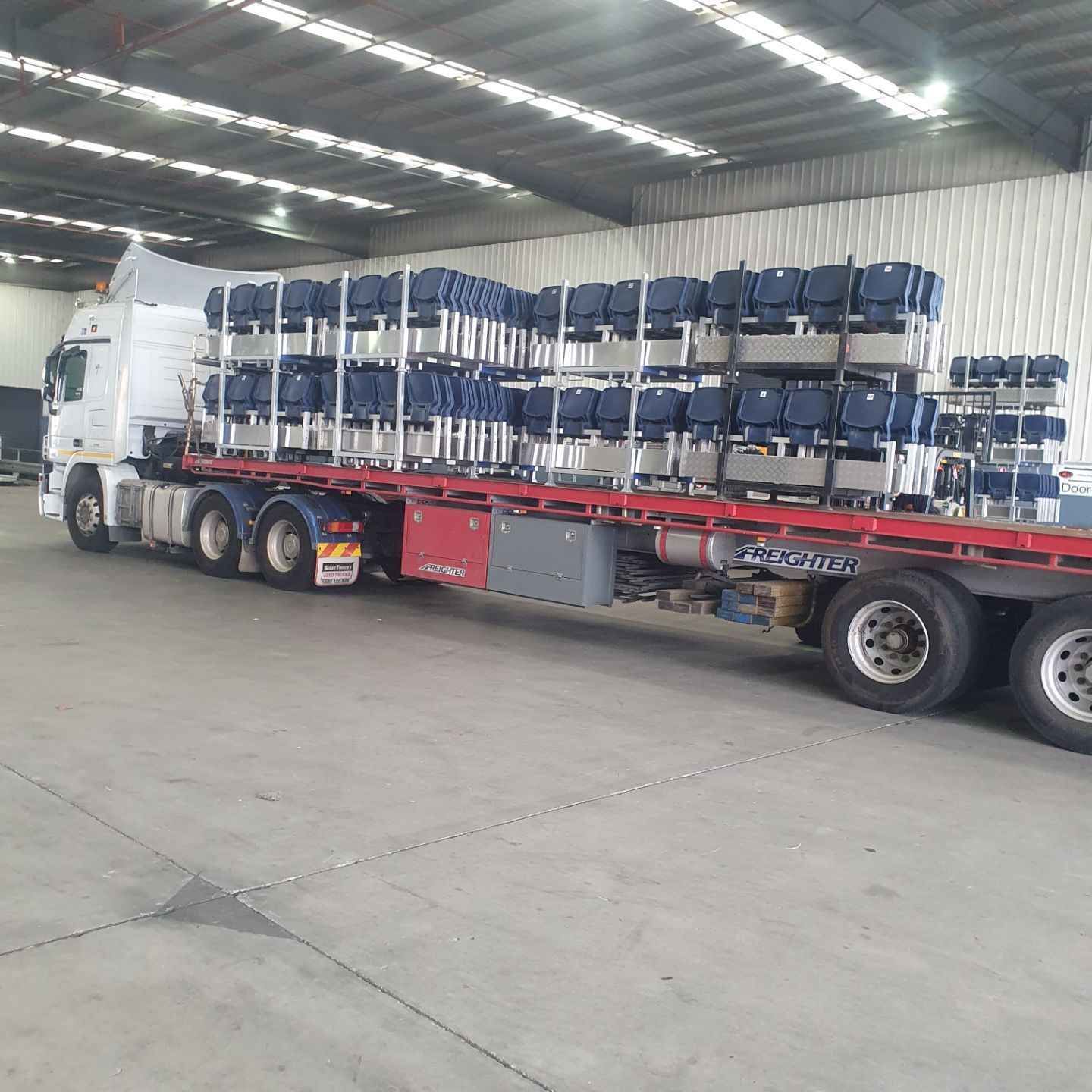workers using Laser Barcode Scanner to checking stock items for shipping. male and female inspecting the store factory. industry factory warehouse. Logistics employees working at warehouse management.