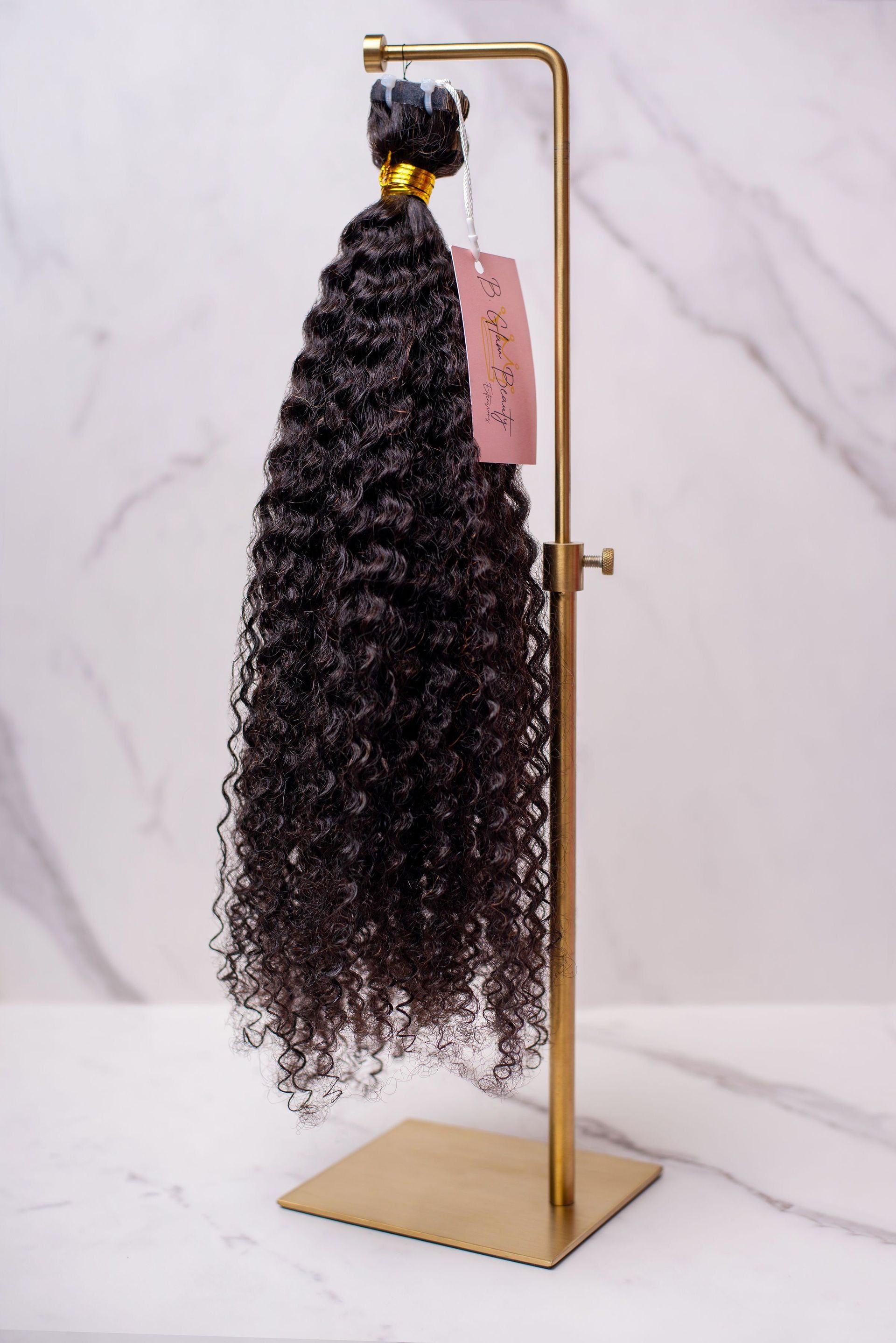 kinky and curly long hair extensions