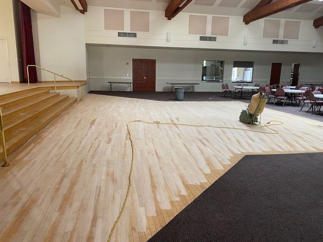 dance floor wood floor sand refinish san diego ca
