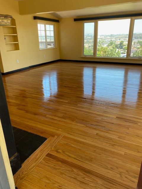 3 coats finish wood floor sanding refinishing san diego