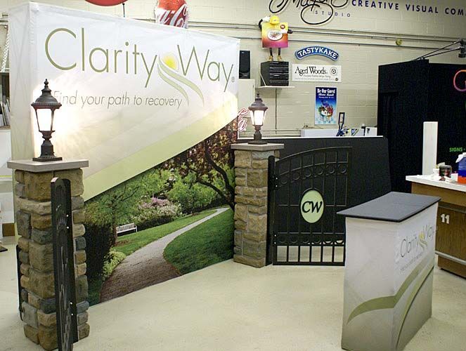 A sign that says clarity way on it