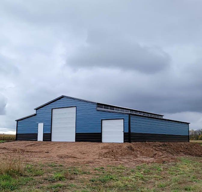 Steel Barn — Potterville, Monroe & Gaylord, MI — Just Wood & Steel Sales & Design Center LLC