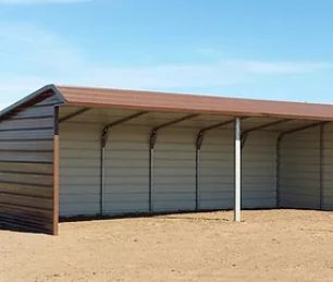 Livestock Shelter — Potterville, Monroe & Gaylord, MI — Just Wood & Steel Sales & Design Center LLC