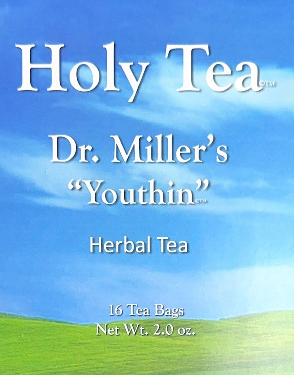 A bag of holy tea from dr. miller 's youthin