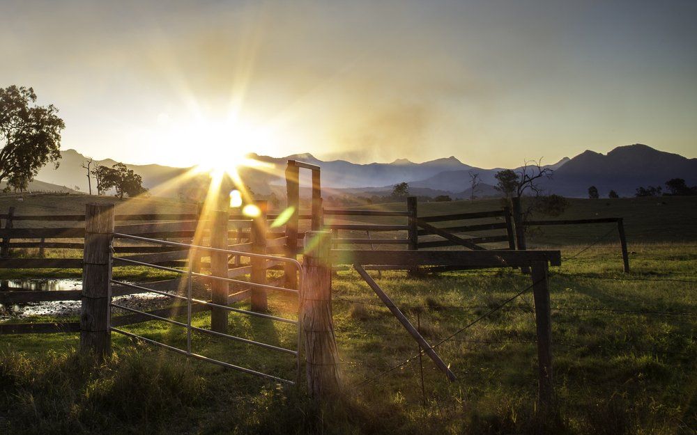 Sunset Over Stables — Plumbers in Harlaxton, QLD