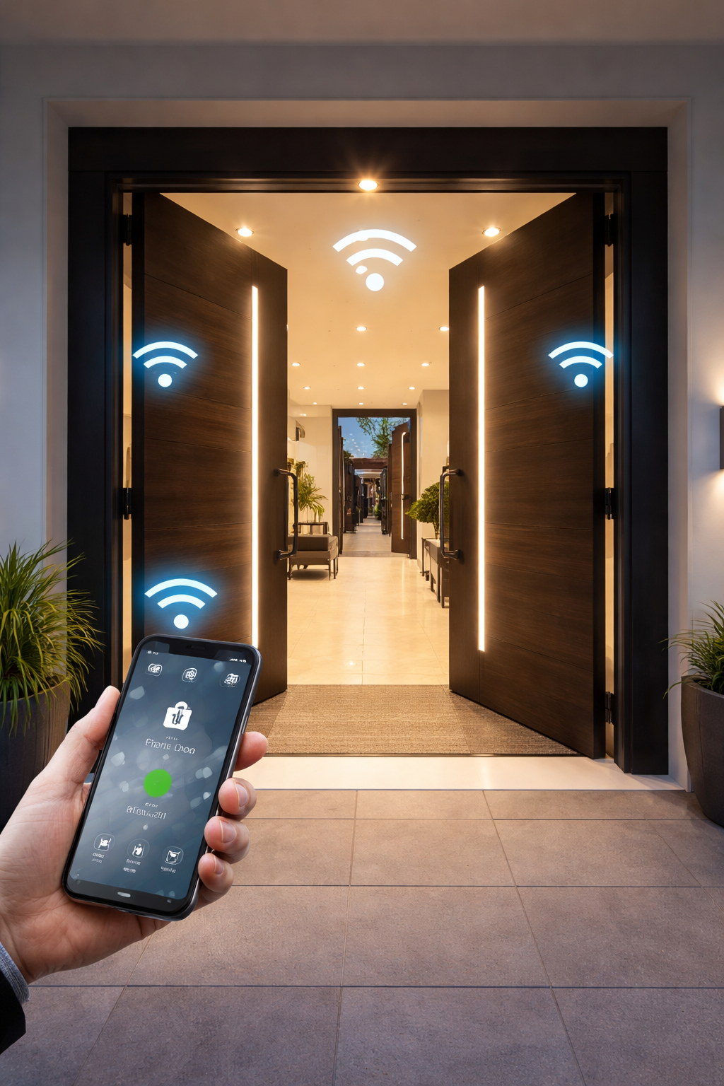 Ape Piaggio bianca trasformata in bar mobile. Bevande, fiori e bottiglie esposti sotto una tettoia durante un evento all'aperto.