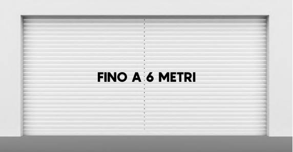 Porta da garage con la scritta