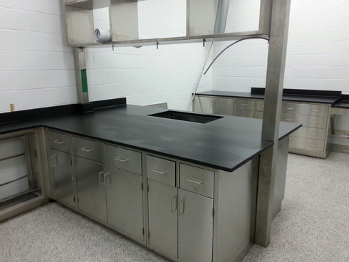 image of casework and lab equipment