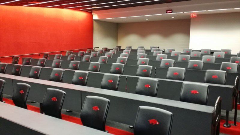 image of custom college seating