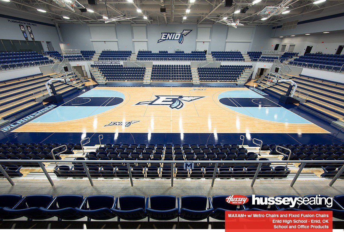 image of high school basketball arena
