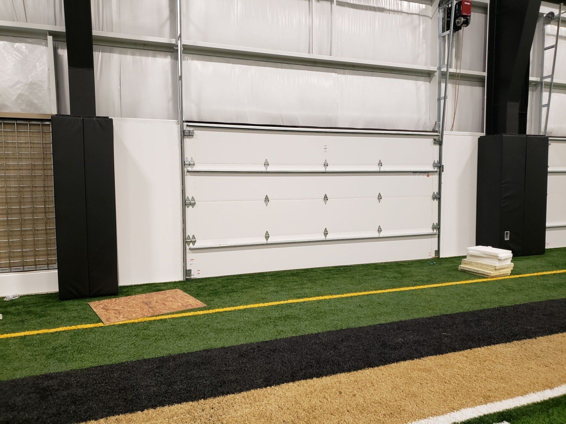 image of indoor athletic facility install