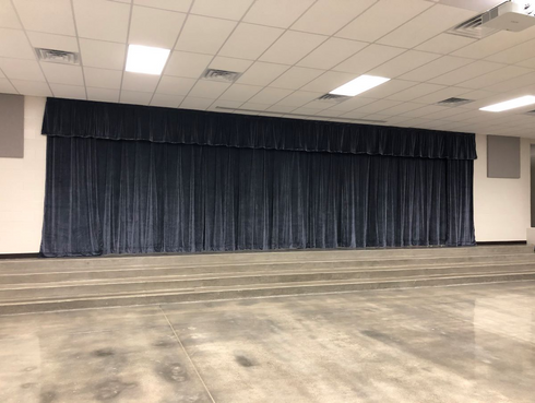 image of stage curtains