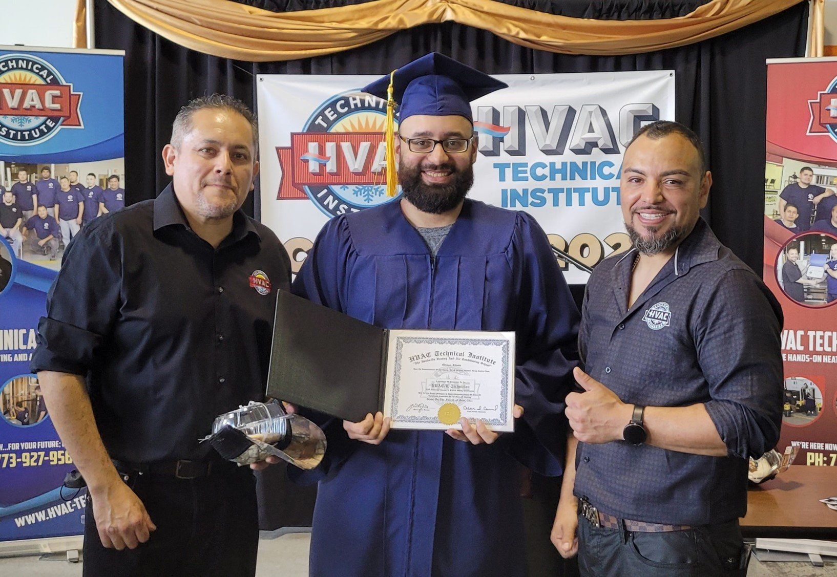 Graduating From HVAC Training — Chicago, IL — HVAC Technical Institute