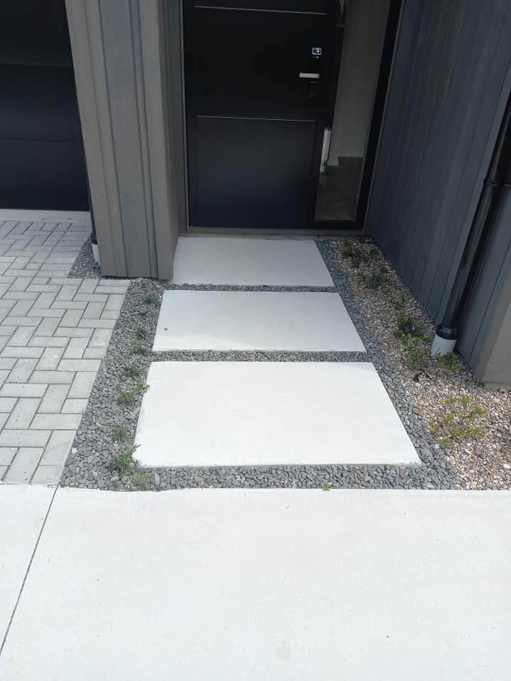 Concrete Entrance