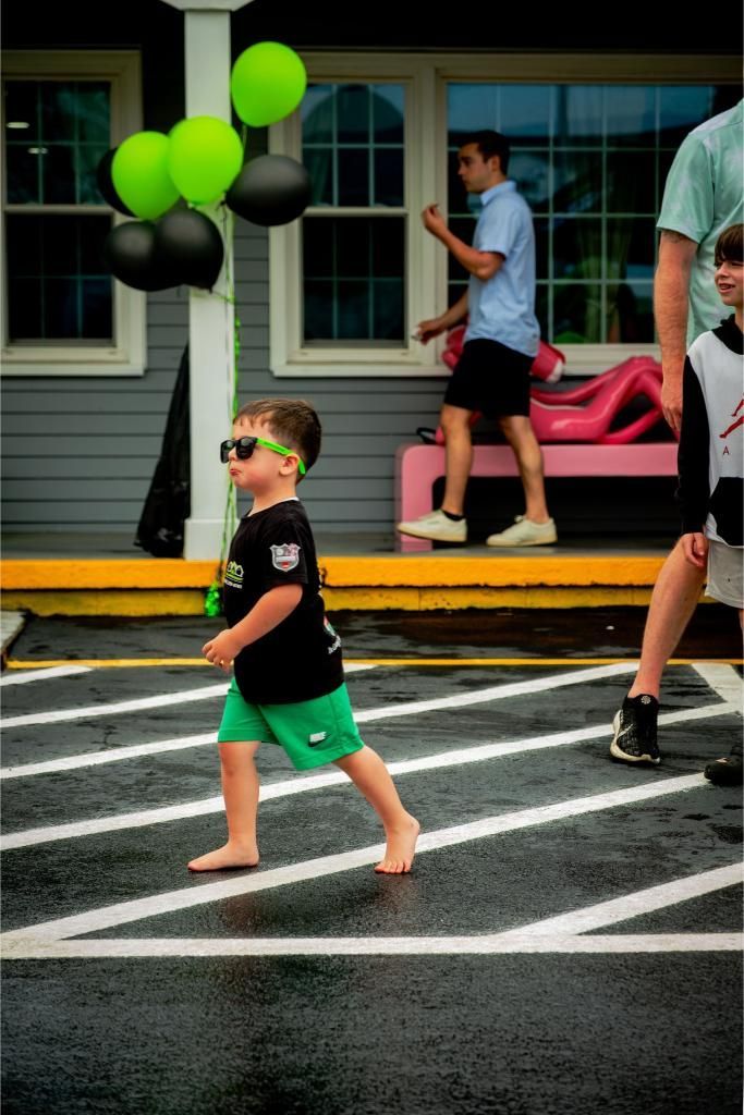kinds playing at the A1 Home improvement grand opening