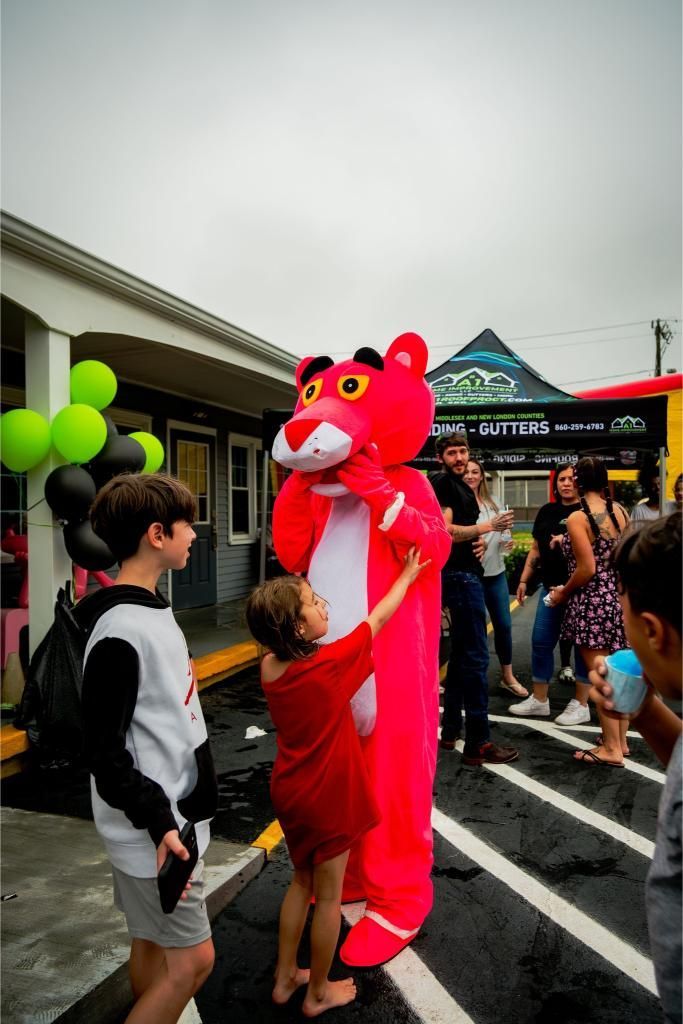 the crowd at the A1 Home improvement grand opening