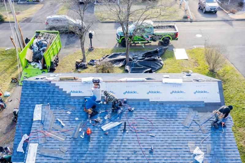 repairing roof leak