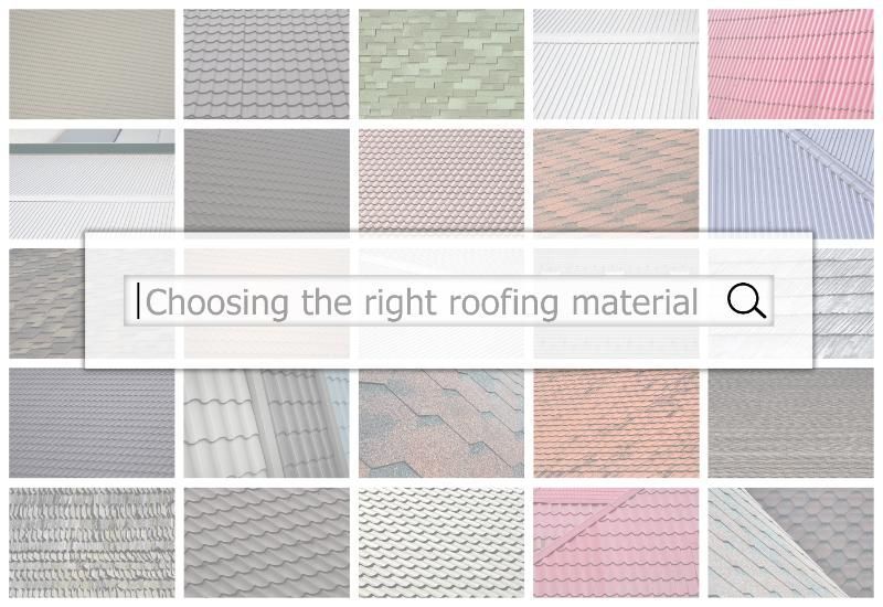 various materials for rake boards