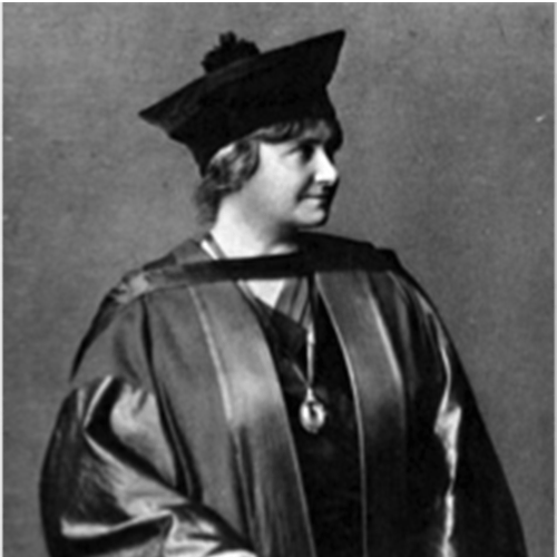 Dr. Montessori at her graduation