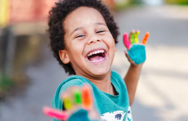 child playing