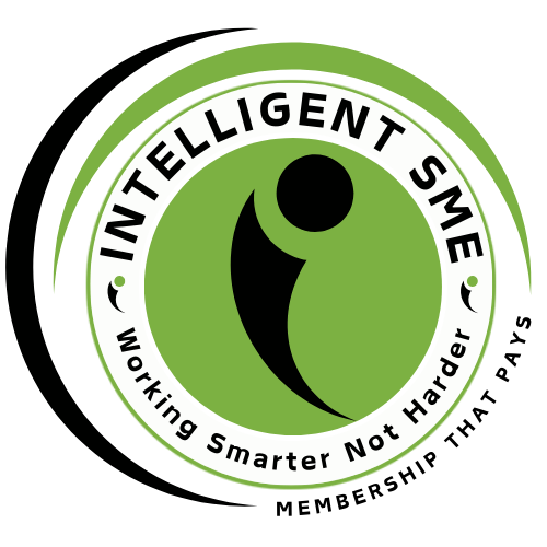 The logo for intelligent sme working smarter not harder membership that pays