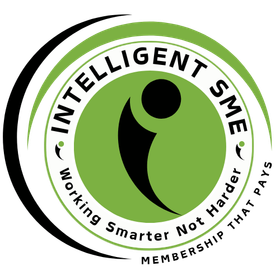 The logo for intelligent sme working smarter not harder membership that pays