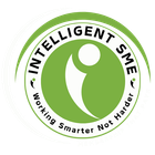 The logo for intelligent sme working smarter not harder.