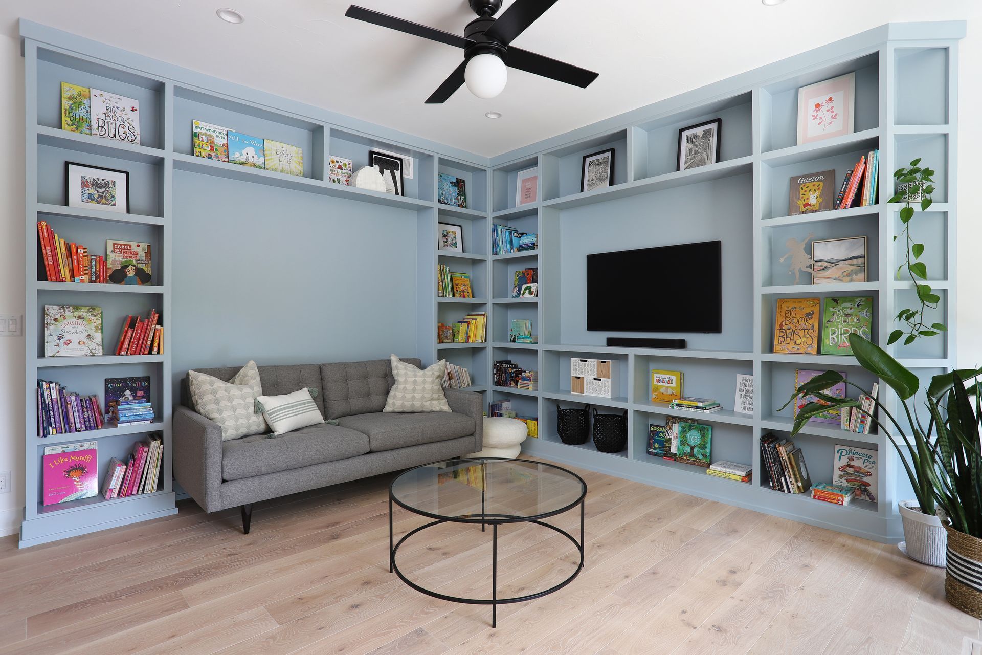 Custom-made wood flooring