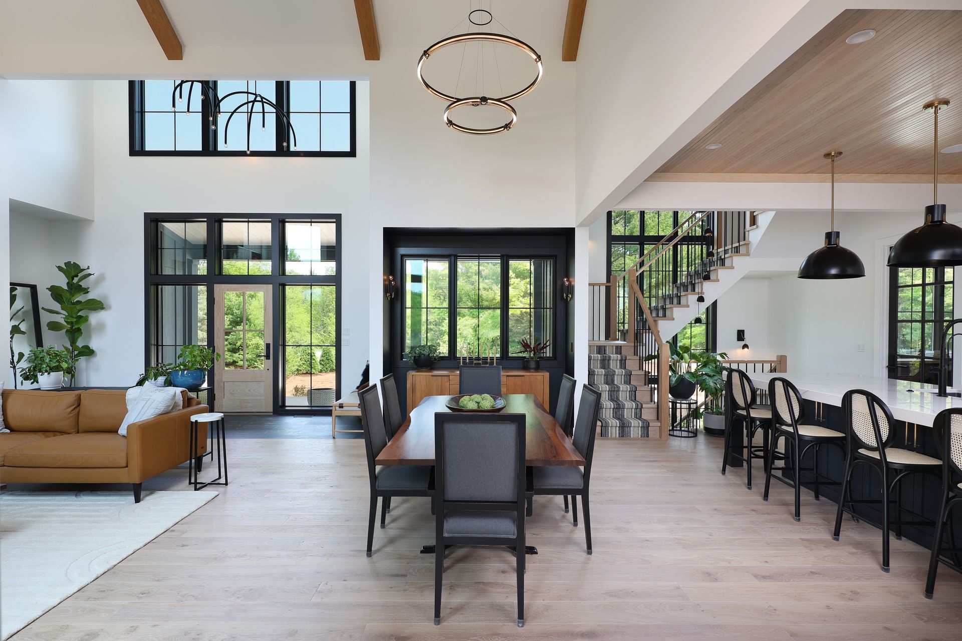 Custom-made wood flooring