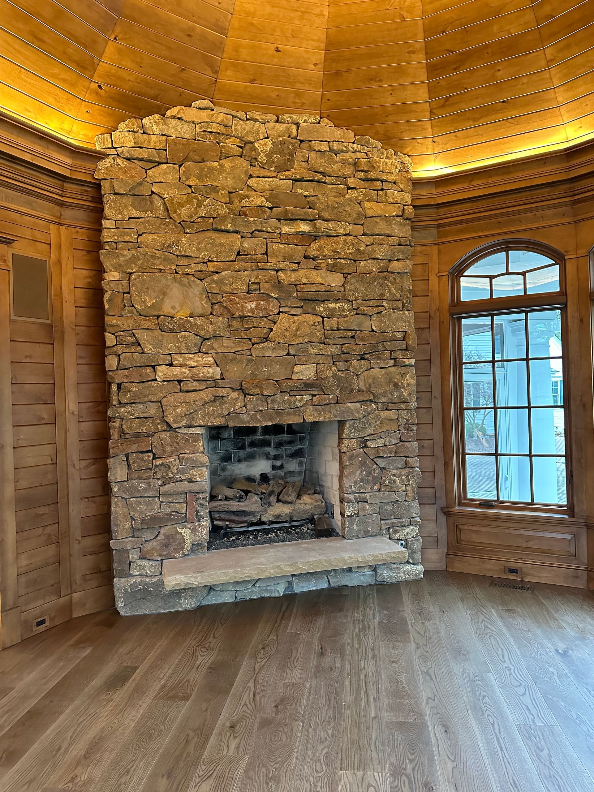 Custom-made wood flooring