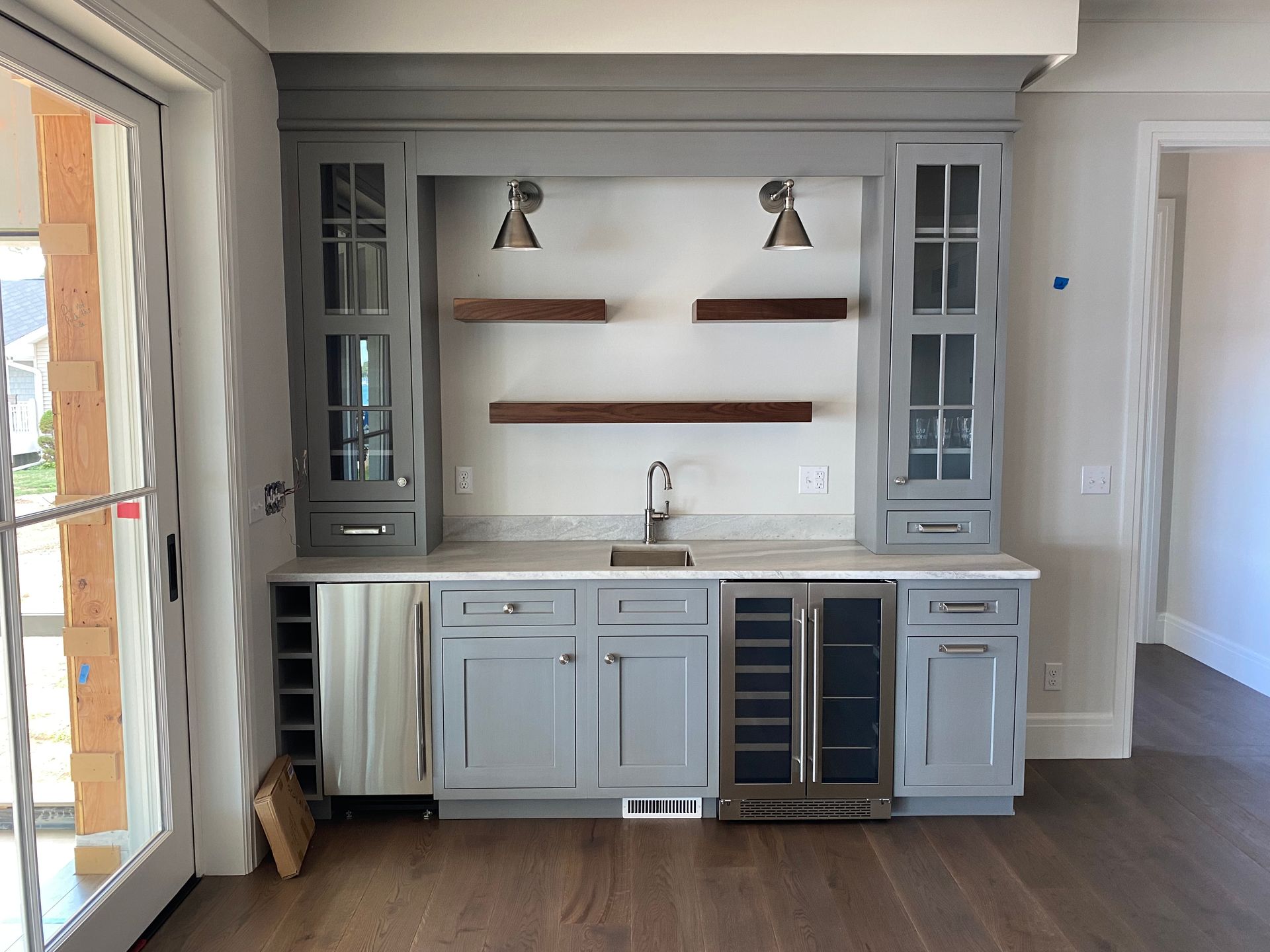 Custom-made wood flooring