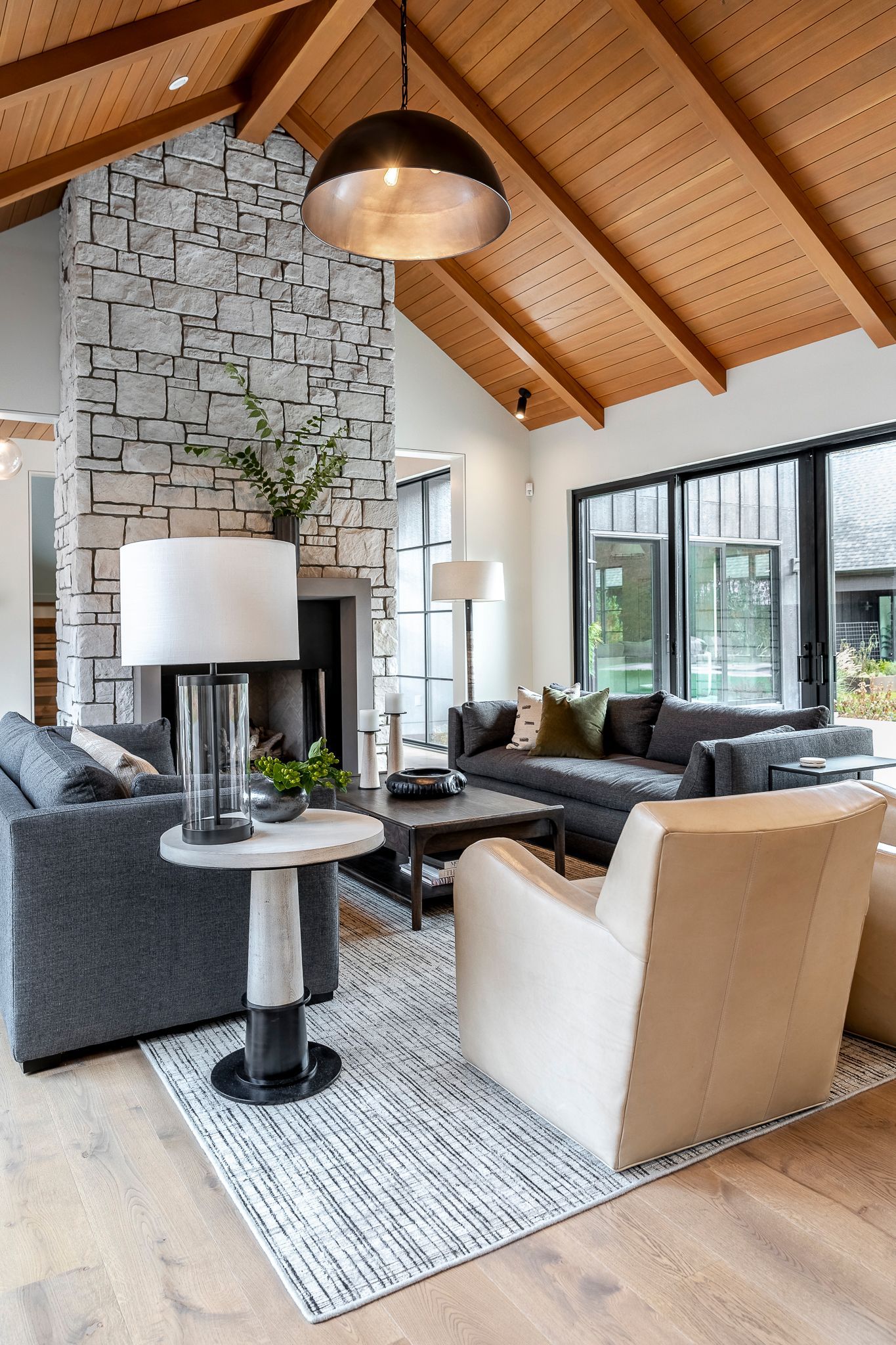 Custom-made wood flooring