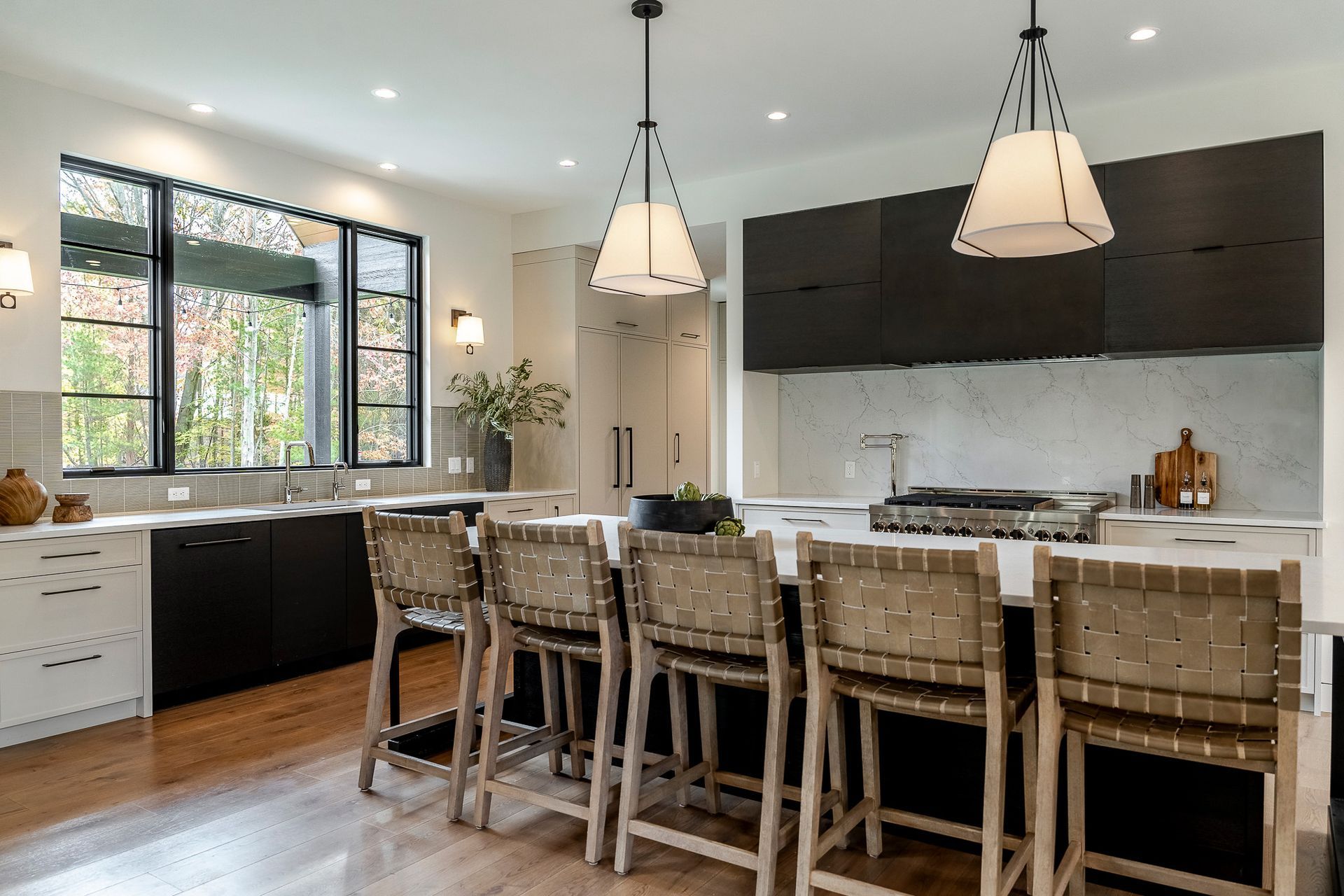 Custom-made wood flooring