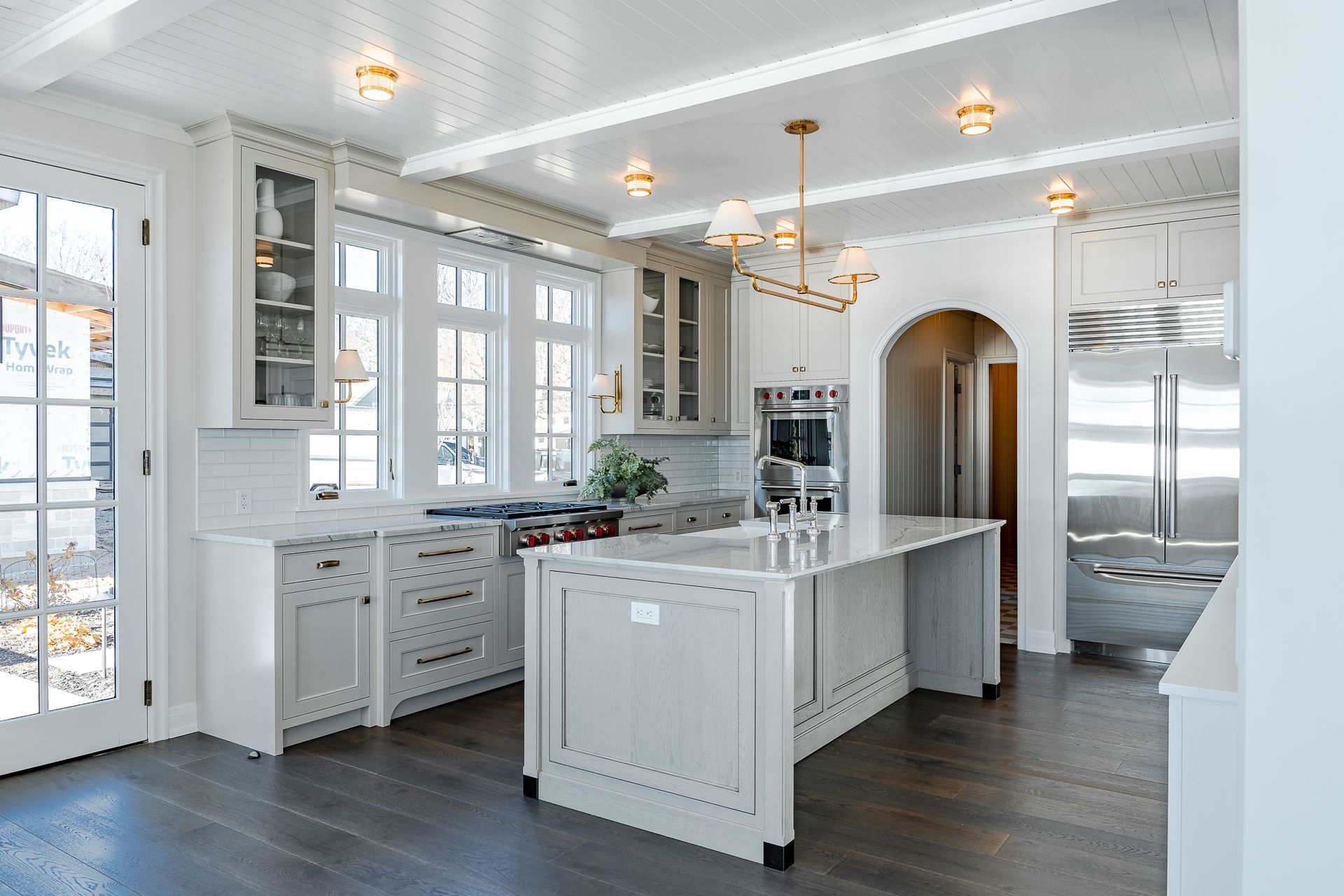 Custom-made wood flooring