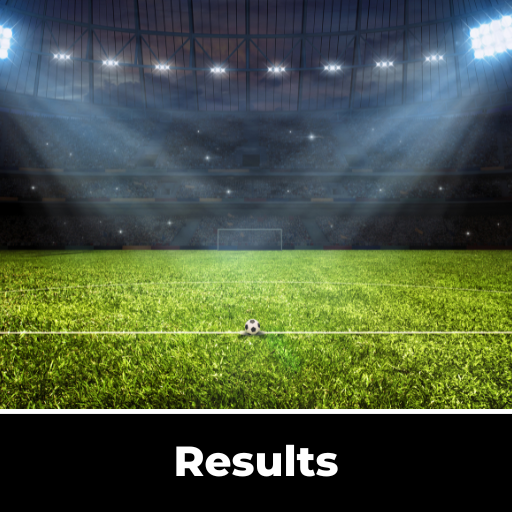 A soccer field with a soccer ball in the middle of it.