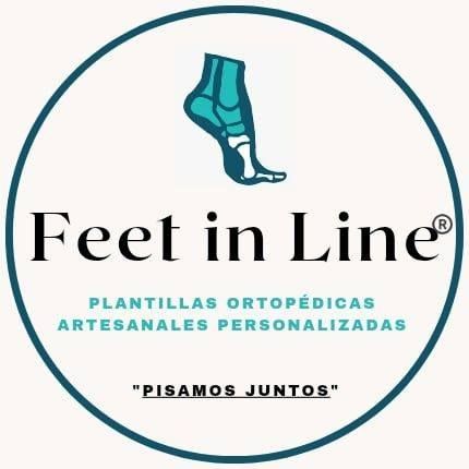 FEET IN LINE  LOGO