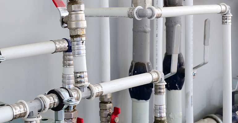 Plumbing PVC pipes