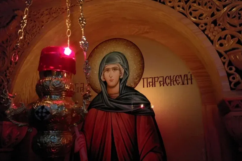 Icon of St. Paraschevi of Rome