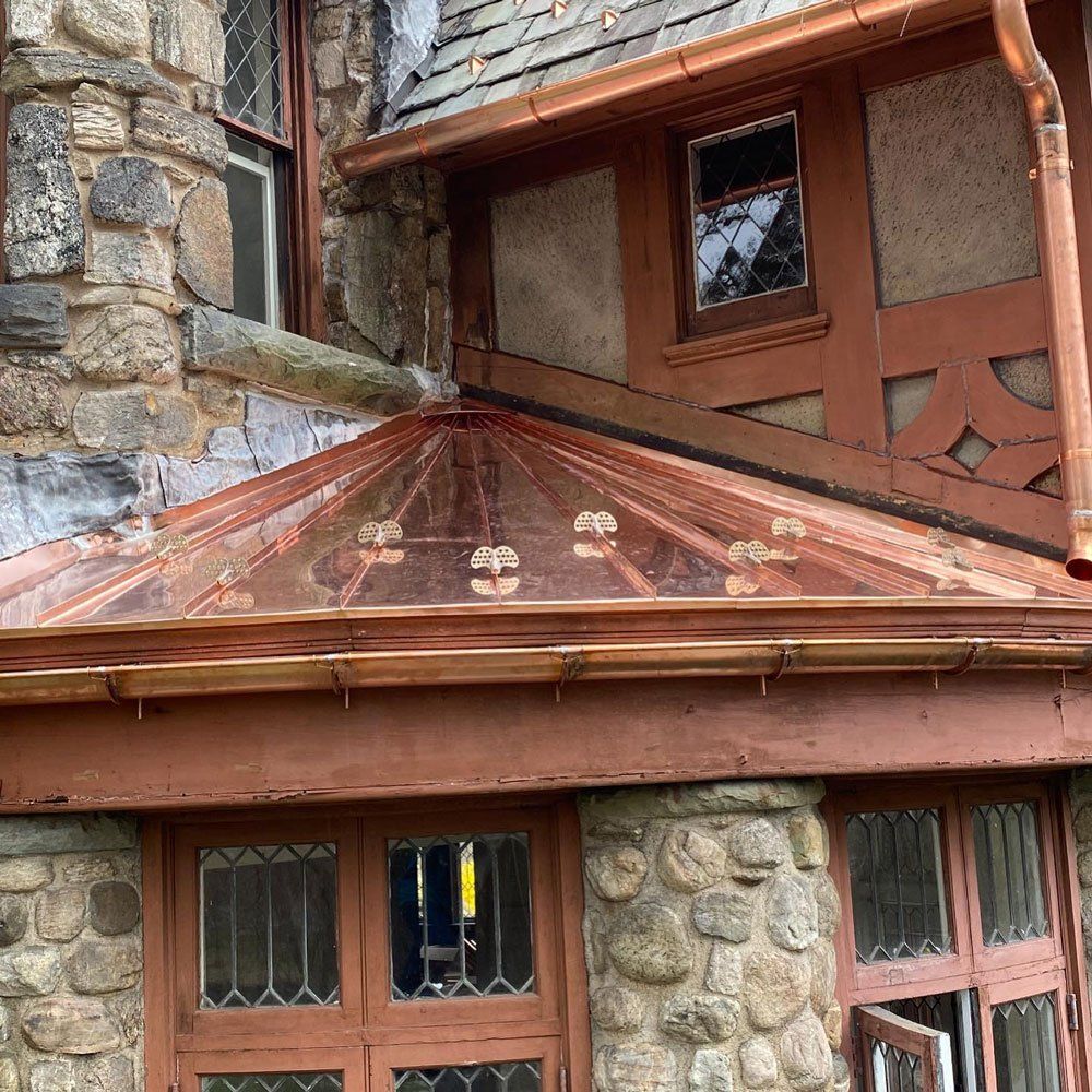 House Roofing View After — Katonah, NY — Custom Copper & Roofing Corp