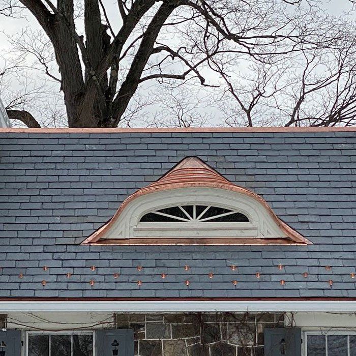 Front View Roofing — Katonah, NY — Custom Copper & Roofing Corp