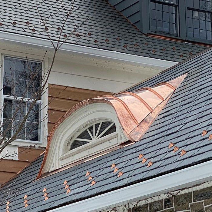 Top Left View Roofing — Katonah, NY — Custom Copper & Roofing Corp