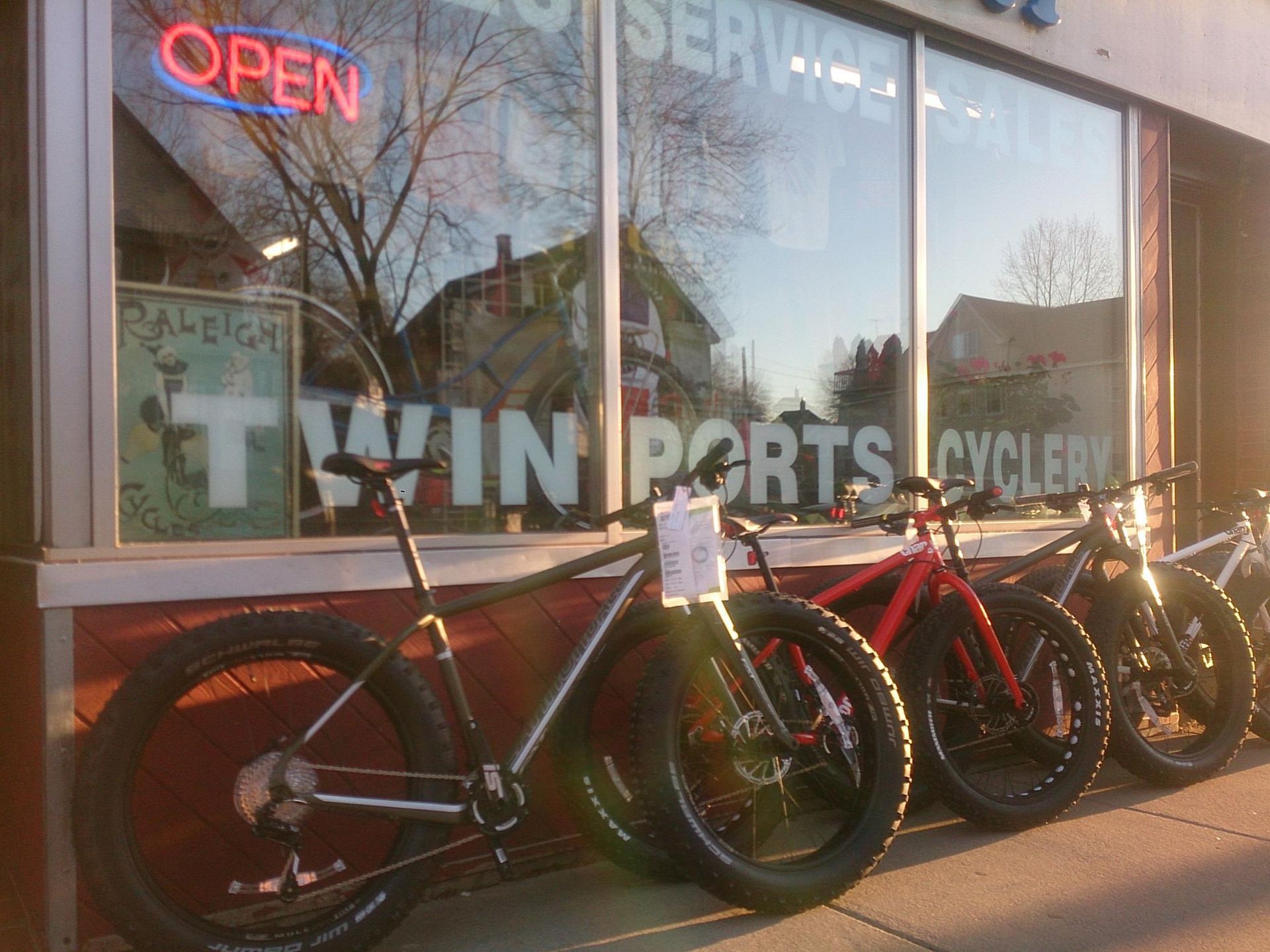 A bunch of bike for sales