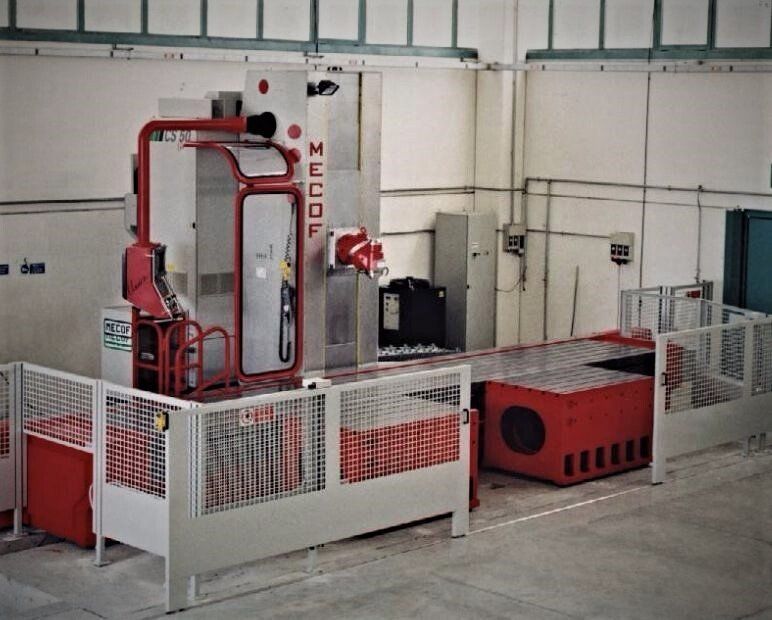 Fresatrice a montante mobile Mecof CS50 con CNC Selca - La.Ro.Mo. S.r.l.