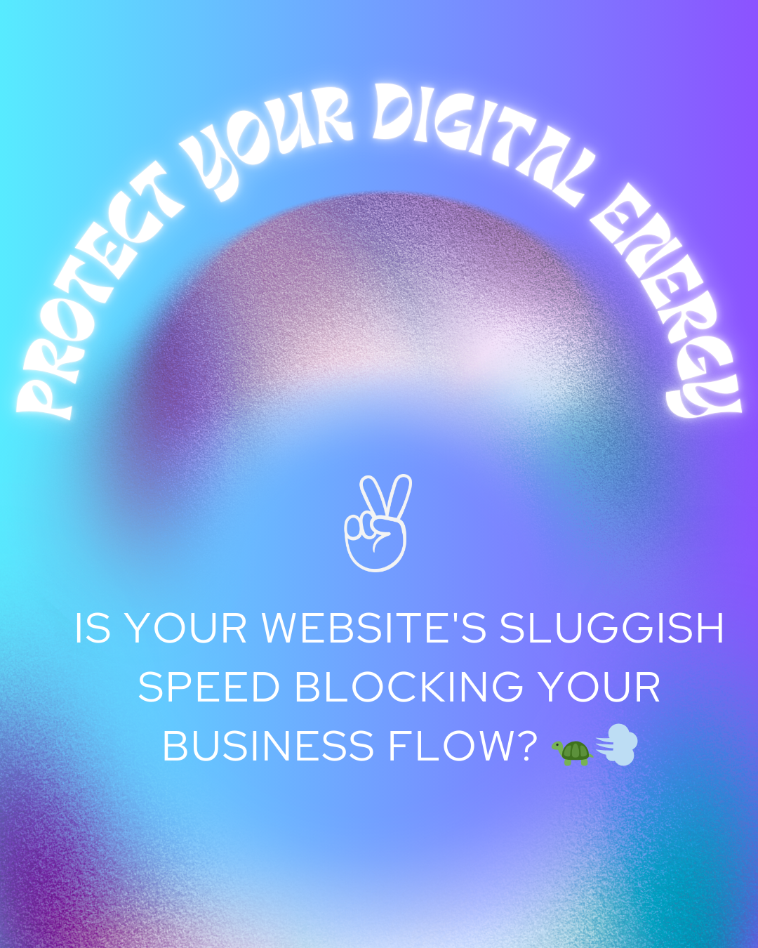 poster that reads protect your digital energy