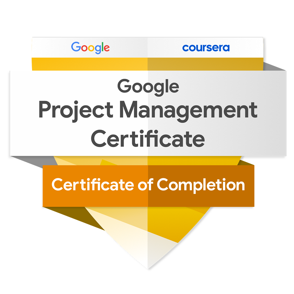 Google Project Management Certificate