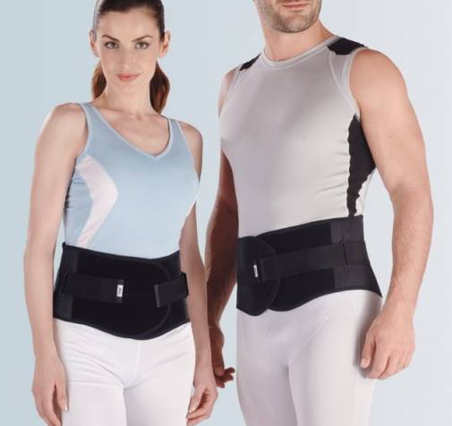 corsetto ortopedico steccato